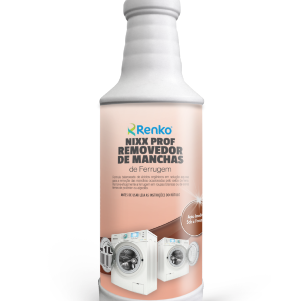 NIXX PROF REMOVEDOR DE MANCHAS DE FERRUGEM 1L - RENKO