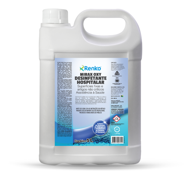 MIRAX OXY -DESINFETANTE A BASE DE PEROXIDO -5L RENKO