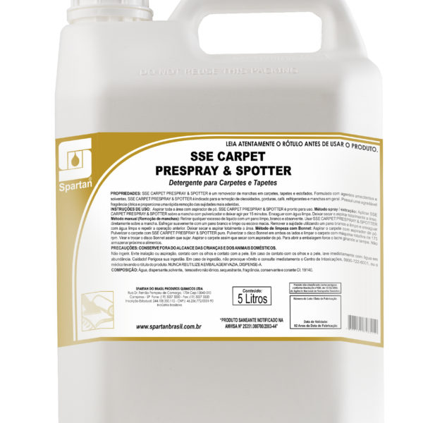 SSE CARPET PRESPRAY & SPOTTER 5L- SPARTAN