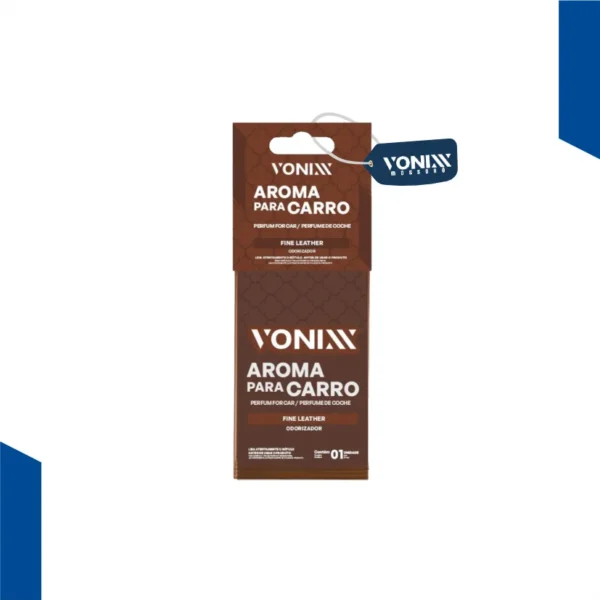 AROMA PARA CARRO FINE LEATHER VONIXX