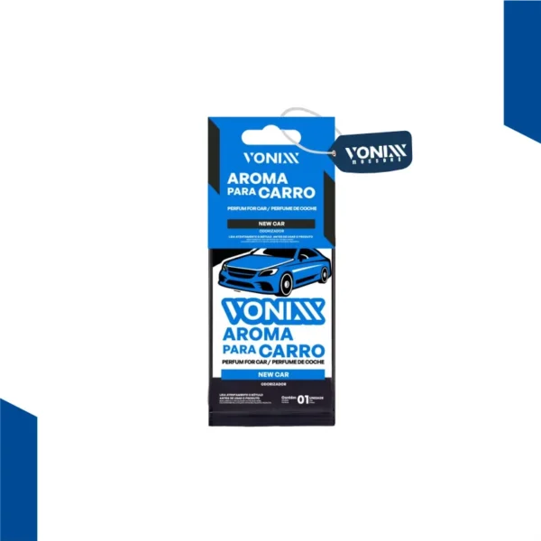 AROMA PARA CARRO NEW CAR VONIXX