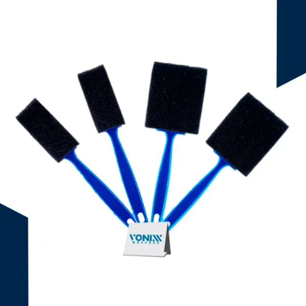 KIT DE 4 PINCÉIS DE ESPUMA PARA DETALHAMENTO VONIXX